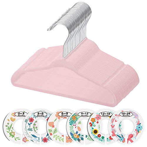 Ultra Thin No Slip... Minnebaby Velvet Baby Hangers 30 Pack Ultra Thin No Slip... Minnebaby Velvet Baby Hangers 30 Pack